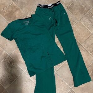 Grey's Anatomy Teal Active Scrub Top